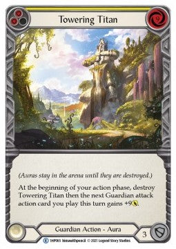 Towering Titan (Yellow) (Regular) - History Pack 1 (Rare) [1HP-065]