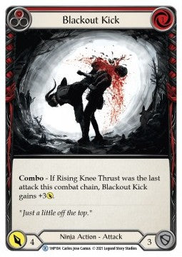 Blackout Kick (Red) (Regular) - History Pack 1 (Rare) [1HP-104]