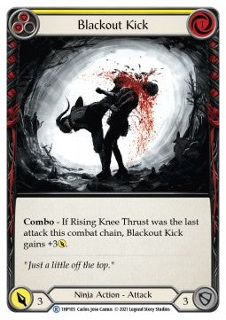 Blackout Kick (Yellow) (Regular) - History Pack 1 (Rare) [1HP-105]