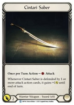 Cintari Saber (Regular) - History Pack 1 (Rare) [1HP-142]