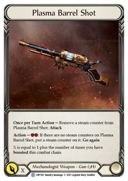 Plasma Barrel Shot (Regular) - History Pack 1 (Rare) [1HP-183]