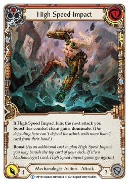 High Speed Impact (Red) (Regular) - History Pack 1 (Rare) [1HP-193]