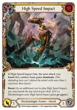 High Speed Impact (Yellow) (Regular) - History Pack 1 (Rare) [1HP-194]