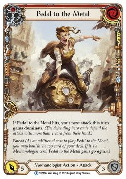 Pedal to the Metal (Red) (Regular) - History Pack 1 (Rare) [1HP-196]