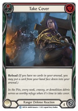 Take Cover (Red) (Regular) - History Pack 1 (Rare) [1HP-234]
