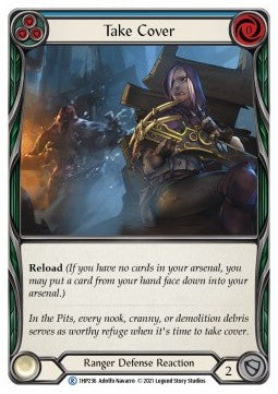 Take Cover (Blue) (Regular) - History Pack 1 (Rare) [1HP-236]
