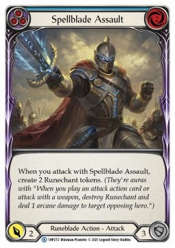 Spellblade Assault (Blue) (Regular) - History Pack 1 (Rare) [1HP-272]
