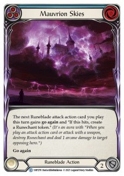 Mauvrion Skies (Blue) (Regular) - History Pack 1 (Rare) [1HP-278]