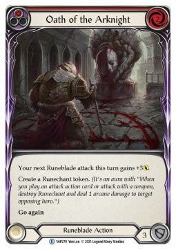 Oath of the Arknight (Red) (Regular) - History Pack 1 (Rare) [1HP-279]