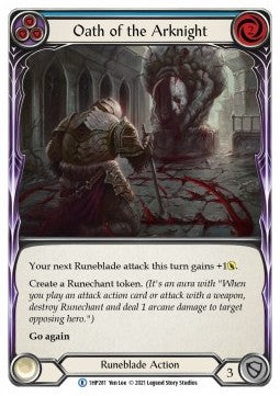 Oath of the Arknight (Blue) (Regular) - History Pack 1 (Rare) [1HP-281]