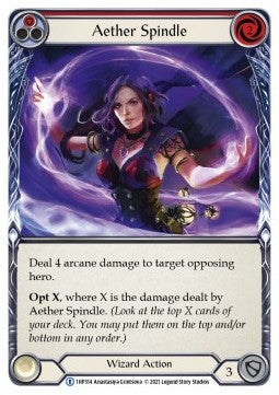 Aether Spindle (Red) (Regular) - History Pack 1 (Rare) [1HP-314]