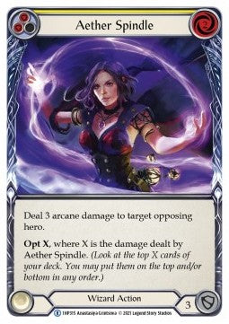 Aether Spindle (Yellow) (Regular) - History Pack 1 (Rare) [1HP-315]