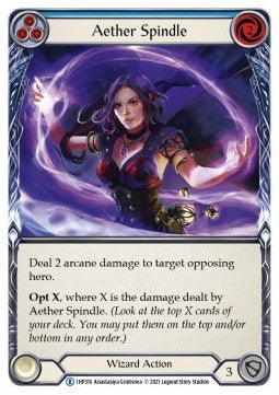 Aether Spindle (Blue) (Regular) - History Pack 1 (Rare) [1HP-316]