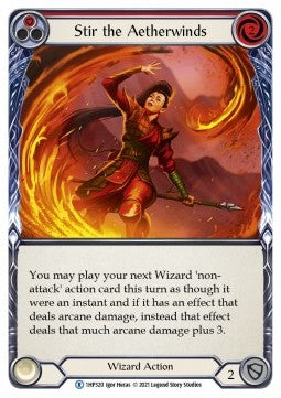 Stir the Aetherwinds (Red) (Regular) - History Pack 1 (Rare) [1HP-320]