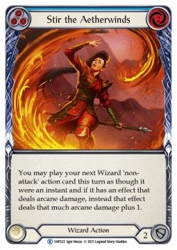 Stir the Aetherwinds (Blue) (Regular) - History Pack 1 (Rare) [1HP-322]