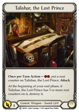 Talishar, the Lost Prince (Regular) - History Pack 1 (Rare) [1HP-367]