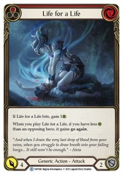 Life for a Life (Red) (Regular) - History Pack 1 (Rare) [1HP-368]