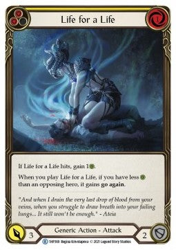Life for a Life (Yellow) (Regular) - History Pack 1 (Rare) [1HP-369]