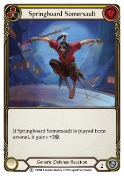 Springboard Somersault (Regular) - History Pack 1 (Rare) [1HP-374]