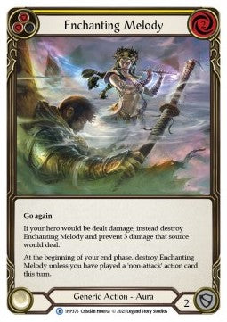 Enchanting Melody (Yellow) (Regular) - History Pack 1 (Rare) [1HP-376]