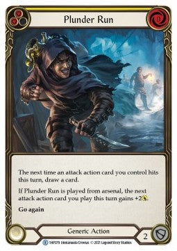 Plunder Run (Yellow) (Regular) - History Pack 1 (Rare) [1HP-379]