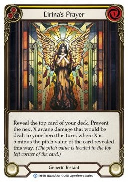 Eirina's Prayer (Yellow) (Regular) - History Pack 1 (Rare) [1HP-385]