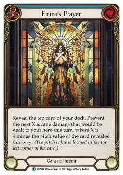 Eirina's Prayer (Blue) (Regular) - History Pack 1 (Rare) [1HP-386]