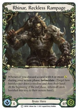 Rhinar, Reckless Rampage (Regular) - History Pack 1 (Common) [1HP-001]