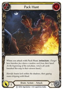 Pack Hunt (Yellow) (Regular) - History Pack 1 (Common) [1HP-026]