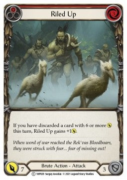 Riled Up (Red) (Regular) - History Pack 1 (Common) [1HP-028]
