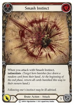 Smash Instinct (Red) (Regular) - History Pack 1 (Common) [1HP-034]
