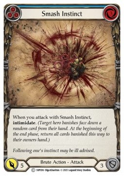 Smash Instinct (Blue) (Regular) - History Pack 1 (Common) [1HP-036]