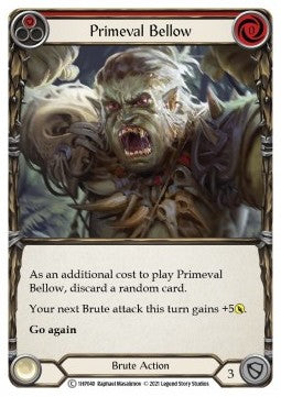 Primeval Bellow (Red) (Regular) - History Pack 1 (Common) [1HP-040]