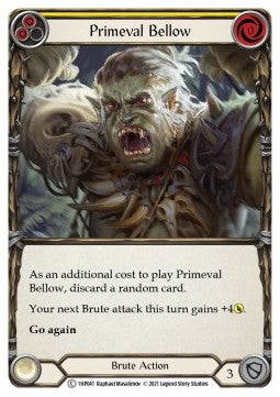Primeval Bellow (Yellow) (Regular) - History Pack 1 (Common) [1HP-041]