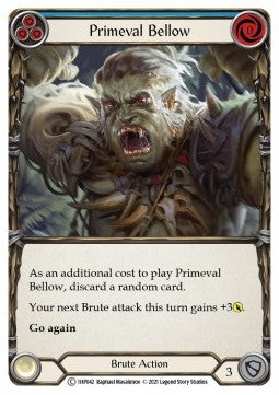 Primeval Bellow (Blue) (Regular) - History Pack 1 (Common) [1HP-042]