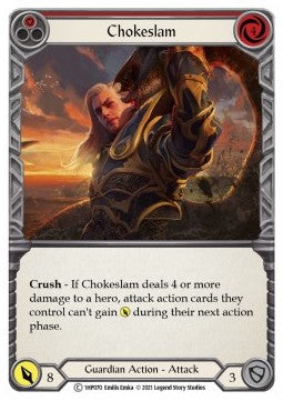 Chokeslam (Red) (Regular) - History Pack 1 (Common) [1HP-070]