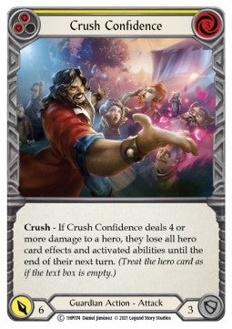 Crush Confidence (Yellow) (Regular) - History Pack 1 (Common) [1HP-074]