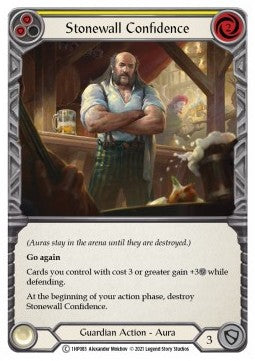 Stonewall Confidence (Yellow) (Regular) - History Pack 1 (Common) [1HP-083]