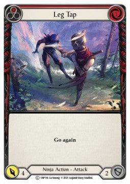 Leg Tap (Red) (Regular) - History Pack 1 (Common) [1HP-116]