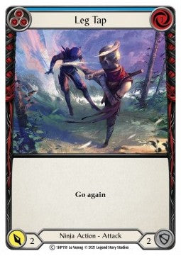 Leg Tap (Blue) (Regular) - History Pack 1 (Common) [1HP-118]