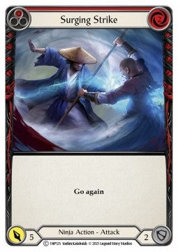 Surging Strike (Red) (Regular) - History Pack 1 (Common) [1HP-125]