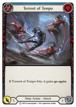 Torrent of Tempo (Blue) (Regular) - History Pack 1 (Common) [1HP-130]