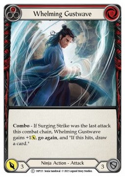 Whelming Gustwave (Red) (Regular) - History Pack 1 (Common) [1HP-131]