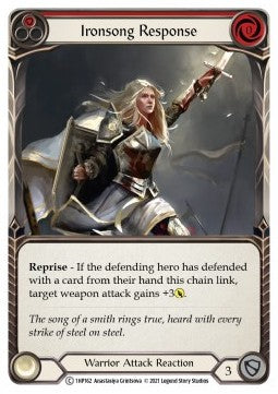 Ironsong Response (Red) (Regular) - History Pack 1 (Common) [1HP-162]
