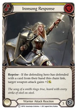 Ironsong Response (Yellow) (Regular) - History Pack 1 (Common) [1HP-163]