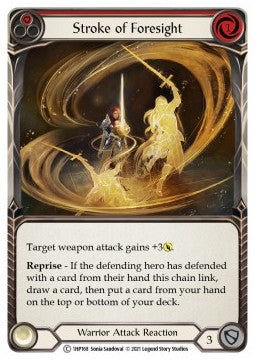 Stroke of Foresight (Red) (Regular) - History Pack 1 (Common) [1HP-168]