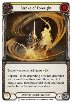 Stroke of Foresight (Yellow) (Regular) - History Pack 1 (Common) [1HP-169]