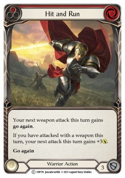 Hit and Run (Red) (Regular) - History Pack 1 (Common) [1HP-174]