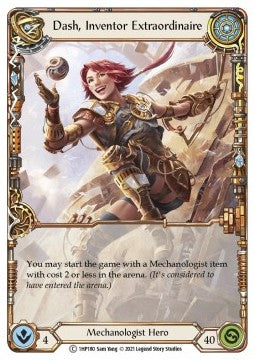 Dash, Inventor Extraordinaire (Regular) - History Pack 1 (Common) [1HP-180]
