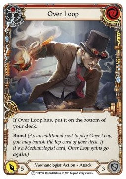 Over Loop (Red) (Regular) - History Pack 1 (Common) [1HP-205]